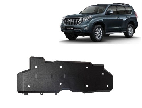 Plieninė kuro bako apsauga Toyota Land Cruiser J150 (2009-2023) Plieninė kuro bako apsauga Toyota Land Cruiser J150 (2009-2023)