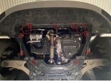 Plieninė variklio apsauga Fiat 600 (2023-2026)