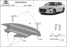 Plieninė variklio apsauga Hyundai Elantra (2016-2020)