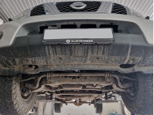 Plieninė radiatoriaus apsauga Nissan Navara (2005-2015)