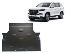 Plieninė pavarų dėžės apsauga SsangYong Rexton (2017-2026)