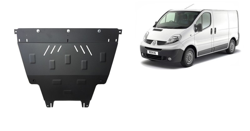 Plieninė variklio apsauga Renault Trafic (2011-2014)