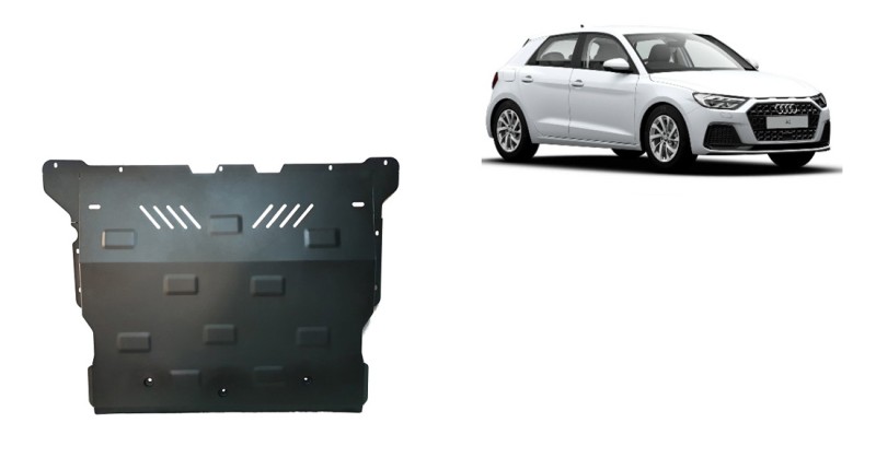 Plieninė variklio apsauga Audi A1 (2017-2026)
