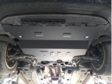 Plieninė variklio apsauga VW Golf 7 - automatinė pavarų dėžė (2012-2019)