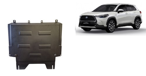 Plieninė variklio apsauga Toyota Corolla Cross (2022-2026)
