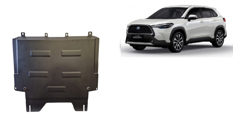 Plieninė variklio apsauga Toyota Corolla Cross (2022-2026)