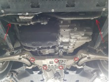 Plieninė variklio apsauga Audi Q3 (2011-2018)