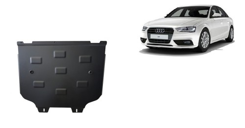 Plieninė pavarų dėžės apsauga Audi A4 B9 All Road (2015-2026) Plieninė pavarų dėžės apsauga Audi A4 B9 All Road (2015-2026)
