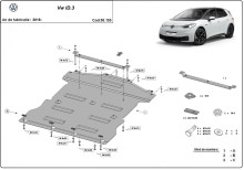 Plieninė variklio apsauga Volkswagen ID 3 - elektryk (2019-2026)