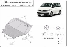 Aliumininė variklio apsauga Volkswagen Transporter T6 Caravelle (2015-2018)