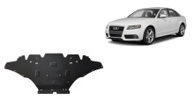 Plieninė variklio apsauga Audi A4 B8 All Road, dyzelinas (2008-2014)