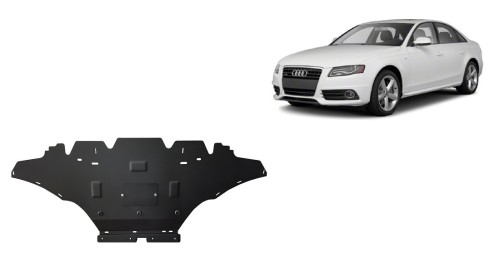Plieninė variklio apsauga Audi A4 B8 All Road, dyzelinas (2008-2014) Plieninė variklio apsauga Audi A4 B8 All Road, dyzelinas (2008-2014)