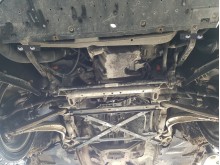Plieninė variklio apsauga Audi A4 B8 All Road, dyzelinas (2008-2014)