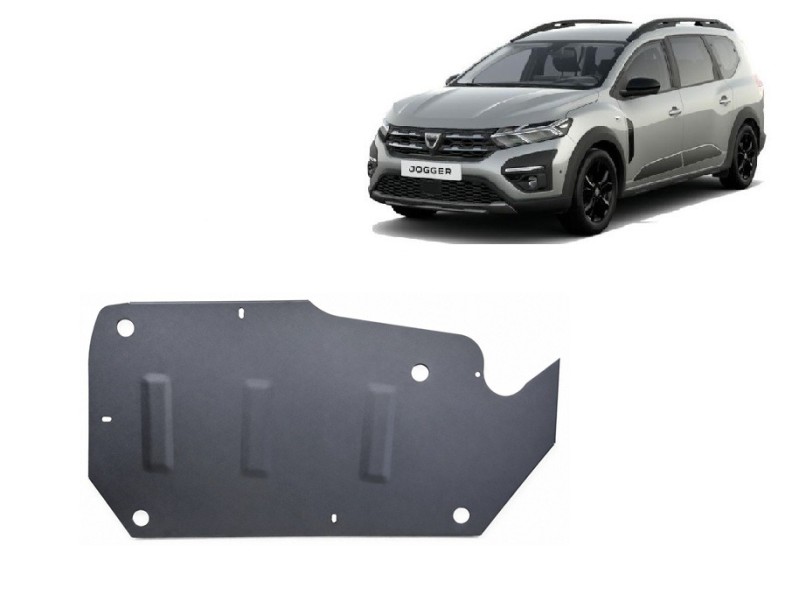 Plieninė kuro bako apsauga Dacia Jogger (2021-2026)