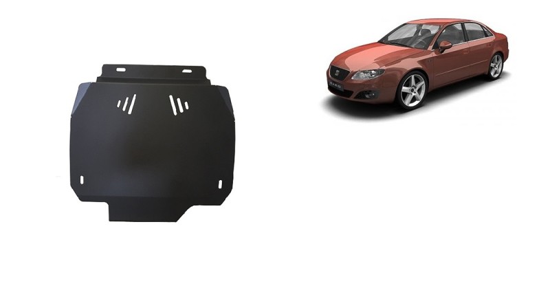 Plieninė automatinės pavarų dėžės apsauga Seat Exeo (2008-2013)