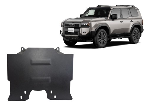 Plieninė variklio apsauga Toyota Land Cruiser 250 (2024-2026)