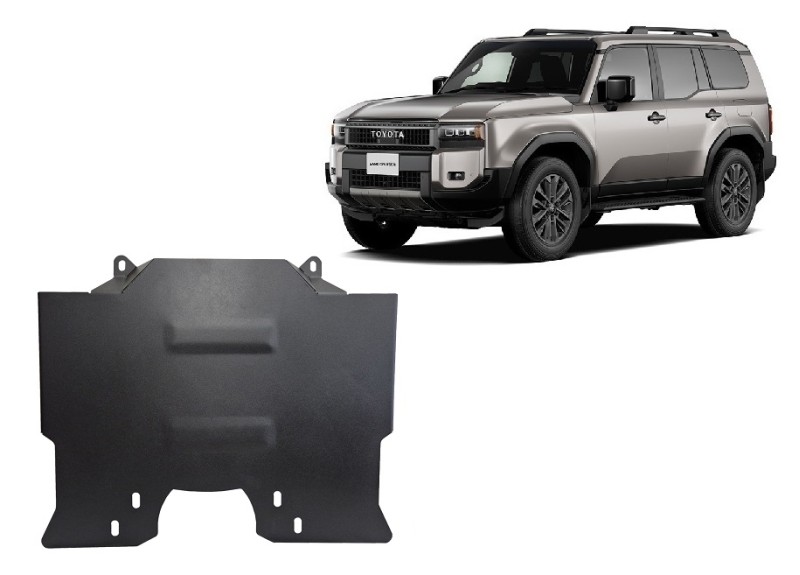 Plieninė variklio apsauga Toyota Land Cruiser 250 (2024-2026)
