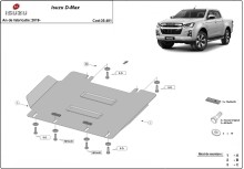 Plieninė variklio apsauga Isuzu D-Max (2019-2026)