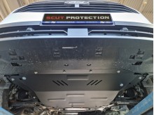 Plieninė cinkuota variklio apsauga Ford Tourneo Custom PHEV (2023-2026)