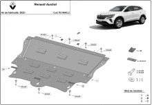 Aliumininė variklio apsauga Renault Austral (2022-2026)