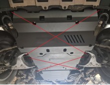 Plieninė pavarų dėžės apsauga Toyota Land Cruiser 250 (2024-2026)