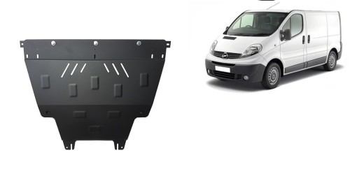 Plieninė variklio apsauga Opel Vivaro (2011-2014)