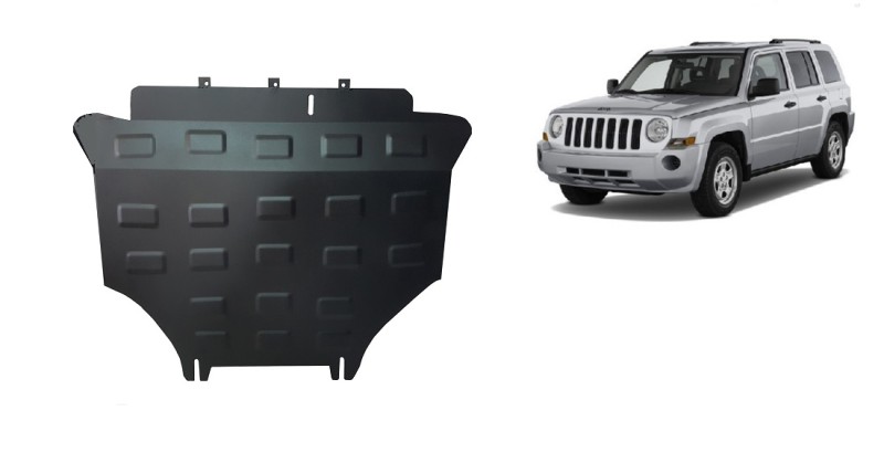 Plieninė variklio apsauga Jeep Patriot (2007-2017)