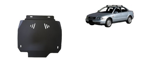 Plieninė automatinės pavarų dėžės apsauga Audi A4 B5 (1995-2000)