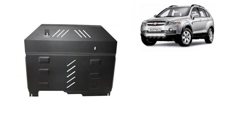 Plieninė variklio apsauga Chevrolet Captiva (2006-2010)