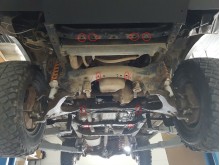 Plieninė variklio apsauga Toyota Land Cruiser J90 (1995-2002)