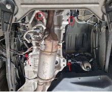 Plieninė katalizatoriaus apsauga Nissan NV300 (2022-2026)