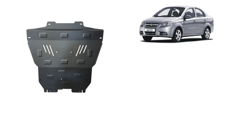 Plieninė variklio apsauga Chevrolet Aveo (2004-2008)