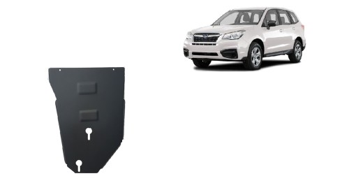 Plieninė pavarų dėžės apsauga Subaru Forester 4 (2014-2018) Plieninė pavarų dėžės apsauga Subaru Forester 4 (2014-2018)