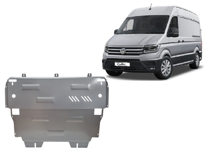 Aliumininė variklio apsauga Vw Crafter (2017-2026)