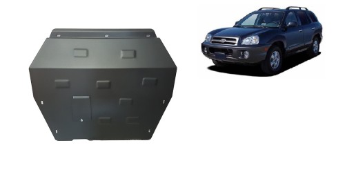 Plieninė variklio apsauga Hyundai Santa Fe (2001-2006)