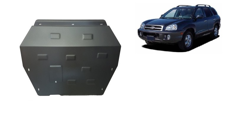 Plieninė variklio apsauga Hyundai Santa Fe (2001-2006)