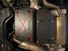 Plieninė AdBlue bako apsauga Toyota Proace Max (2024-2026)