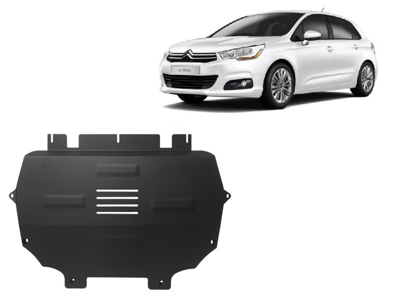 Plieninė variklio apsauga Citroen C4 (2013-2018)