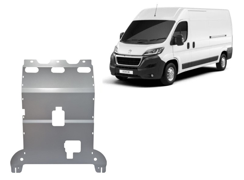 Aliumininė variklio apsauga Peugeot Boxer (2016-2026)