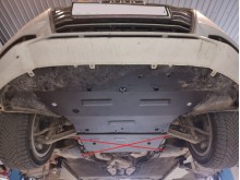 Plieninė variklio apsauga Audi A4 B9 All Road (2015-2026)