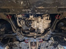 Plieninė variklio apsauga Mitsubishi ASX (2023-2026)