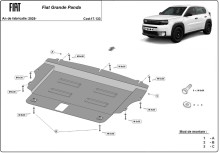 Plieninė variklio apsauga Fiat Grande Panda (2025-2026)
