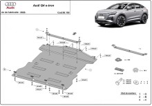 Plieninė variklio apsauga Audi Q4 e-tron (2022-2026)