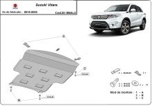Aliumininė variklio apsauga Suzuki Vitara (2013-2023)