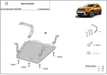 Aliumininė kuro bako apsauga Dacia Duster (2018-2024)