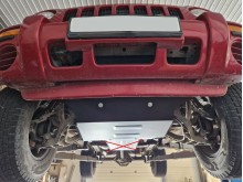 Plieninė variklio apsauga Jeep Cherokee - KJ (2001-2008)