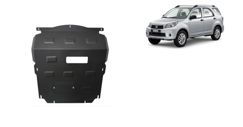 Plieninė variklio apsauga Daihatsu Terios (2006-2018) Plieninė variklio apsauga Daihatsu Terios (2006-2018)