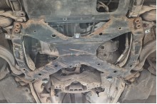 Plieninė pavarų dėžės apsauga Audi Q5 (2017-2025)
