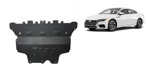 Plieninė variklio apsauga VW Arteon - automatinė pavarų dėžė (2017-2026)