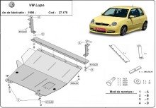 Plieninė variklio apsauga VW Lupo (1999-2005)